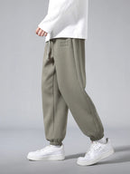 Men's Cotton-Polyester Harem Joggers-HighTouch