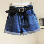 Classic Wide‑Leg Denim Shorts – Effortless, Everyday Cool-HighTouch