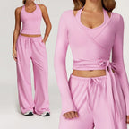 Women’s Yellow Gym Set-HighTouch