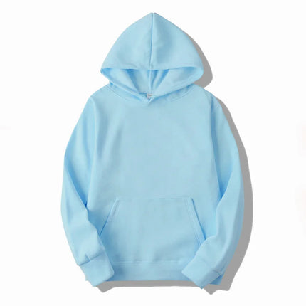 Unisex Solid-Colour Hoodie