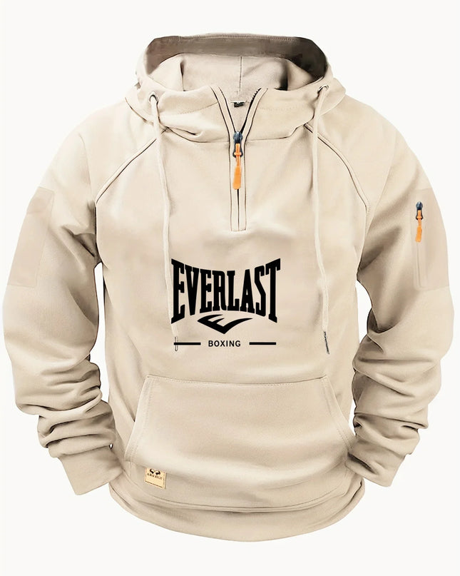 High-quality Men’s Multi-Zip Utility Hoodie – Fashionable Sweatshirt
