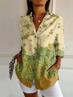 Harper | Elegant Floral Shirt & Blouse-HighTouch