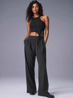 Women’s Quick Dry Yoga Pants – Lightweight Summer Activewear-HighTouch