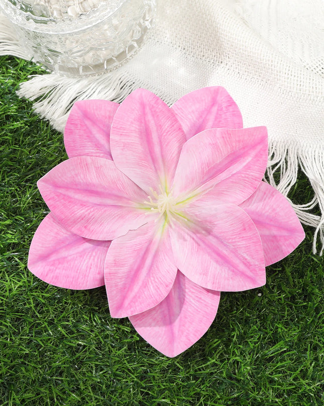AWAYTR Bohemian Hawaiian Flower Hair Clip – Romantic Side Bash Clip for Women & Girls