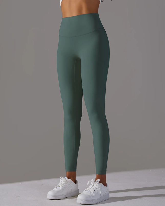 High-Wais Leggings – Buttery-Soft, Sweat-Wicking, with Hidden Pocket