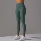 High-Wais Leggings – Buttery-Soft, Sweat-Wicking, with Hidden Pocket-HighTouch