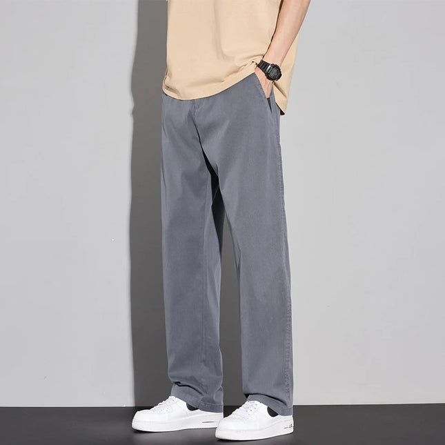 Men’s Lyocell Summer Trousers – Lightweight, Breathable Stretch Pants