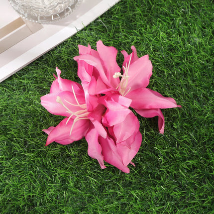 AWAYTR Bohemian Hawaiian Flower Hair Clip – Romantic Side Bash Clip for Women & Girls