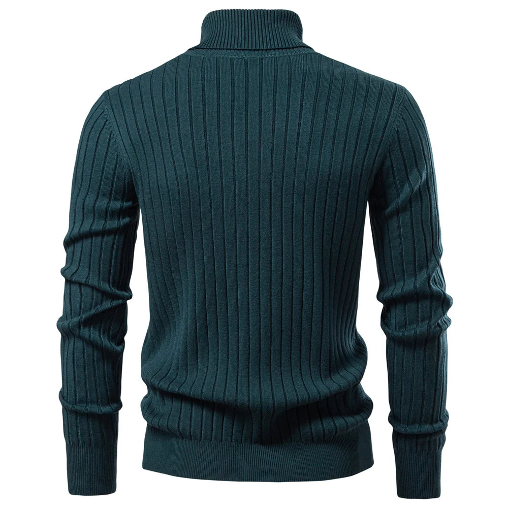 AIOPESON | Men’s Turtleneck Sweater – Winter Warm Pullover