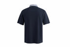 Patchwork Letter-Embroidery Polo – Retro High-Street Short-Sleeve Men’s Tee-HighTouch
