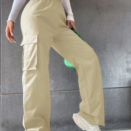 Women’s High-Waisted Baggy Cargo Joggers