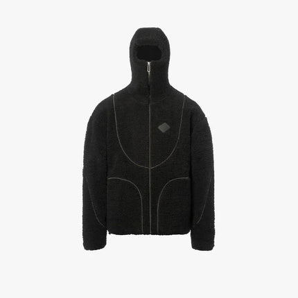 Unisex Color-Blocked Stand-Collar Fleece Jacket – Y2K Streetwear