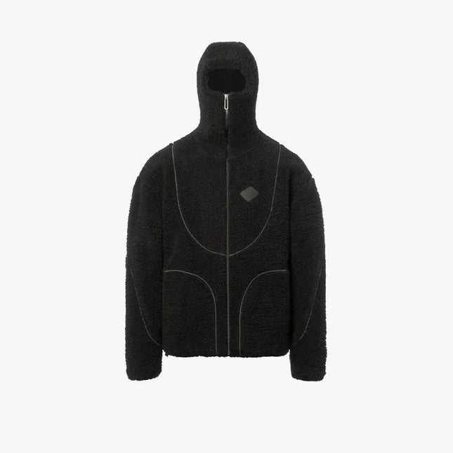 Unisex Color-Blocked Stand-Collar Fleece Jacket – Y2K Streetwear