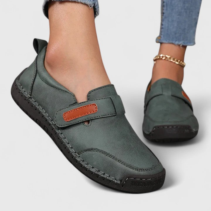 Women's Wide Fit Orthopedic Shoes - Arch Support Walking Loafers