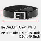 Luxury PU Leather Belt for Men-HighTouch