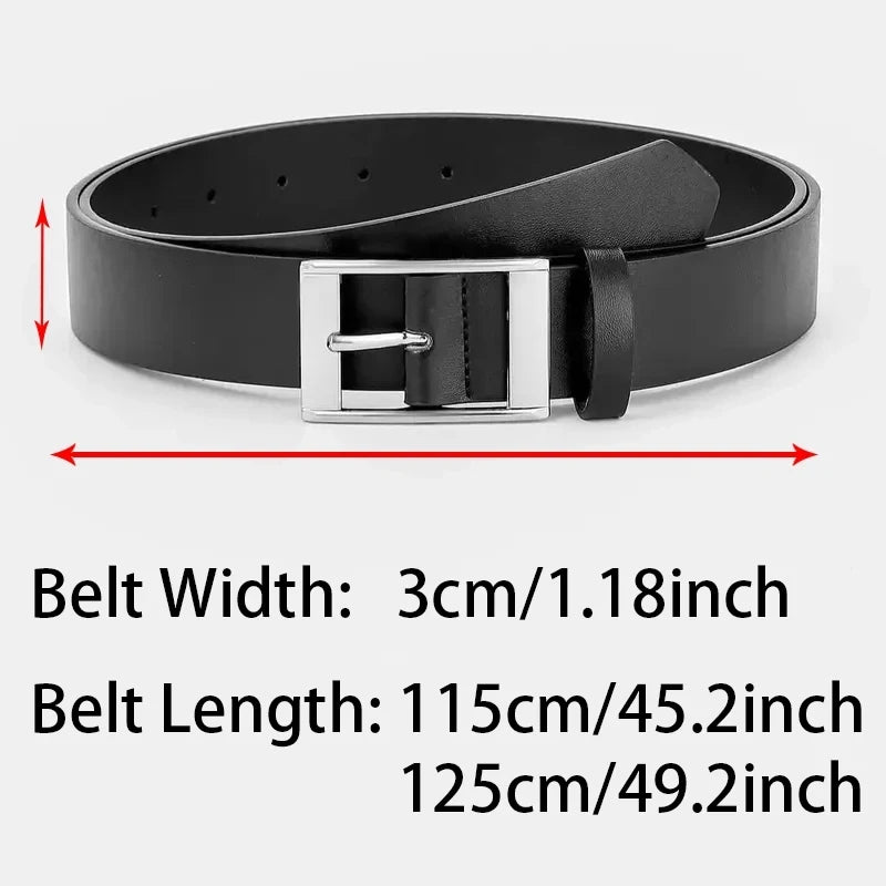Luxury PU Leather Belt for Men