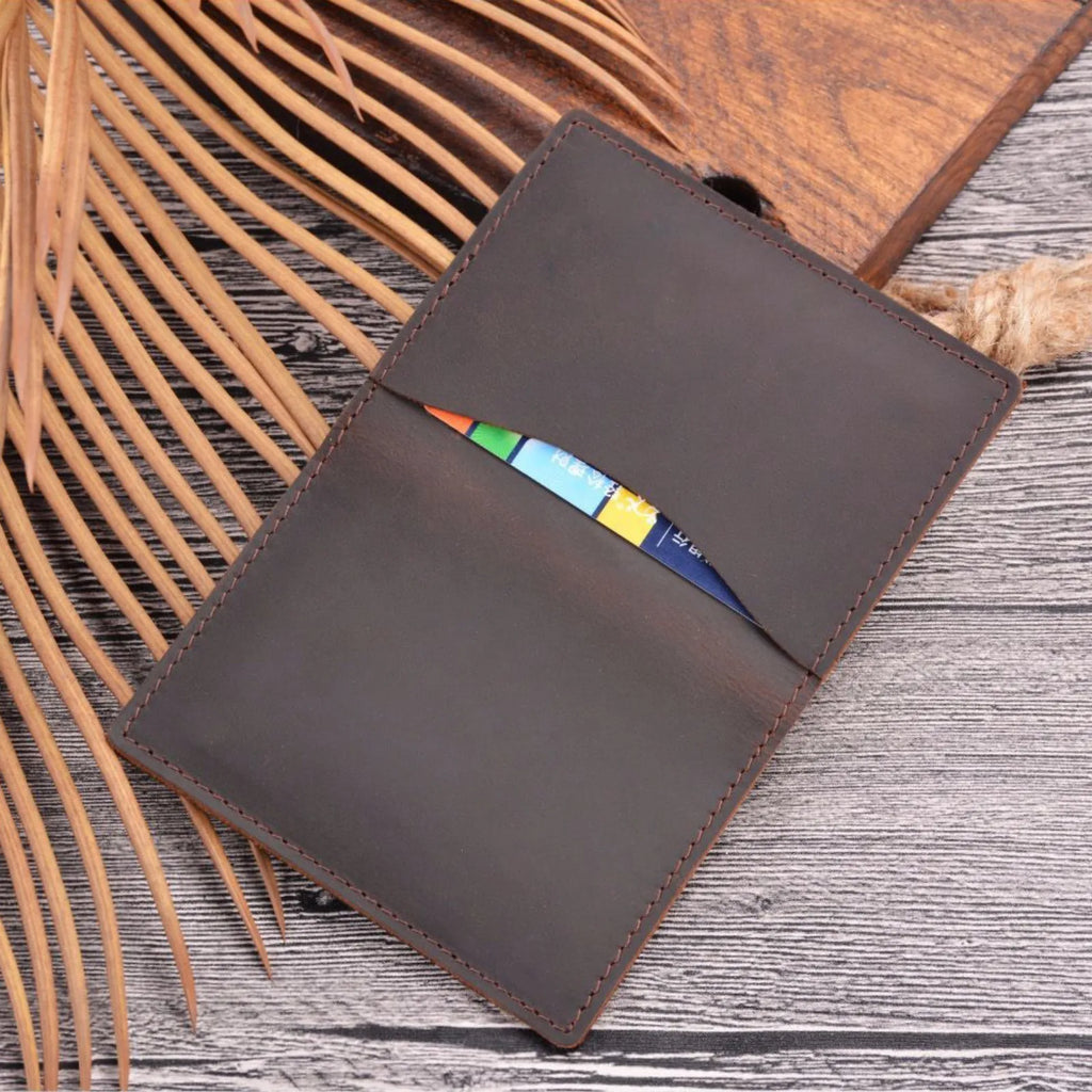 Slim Leather Bifold Wallet