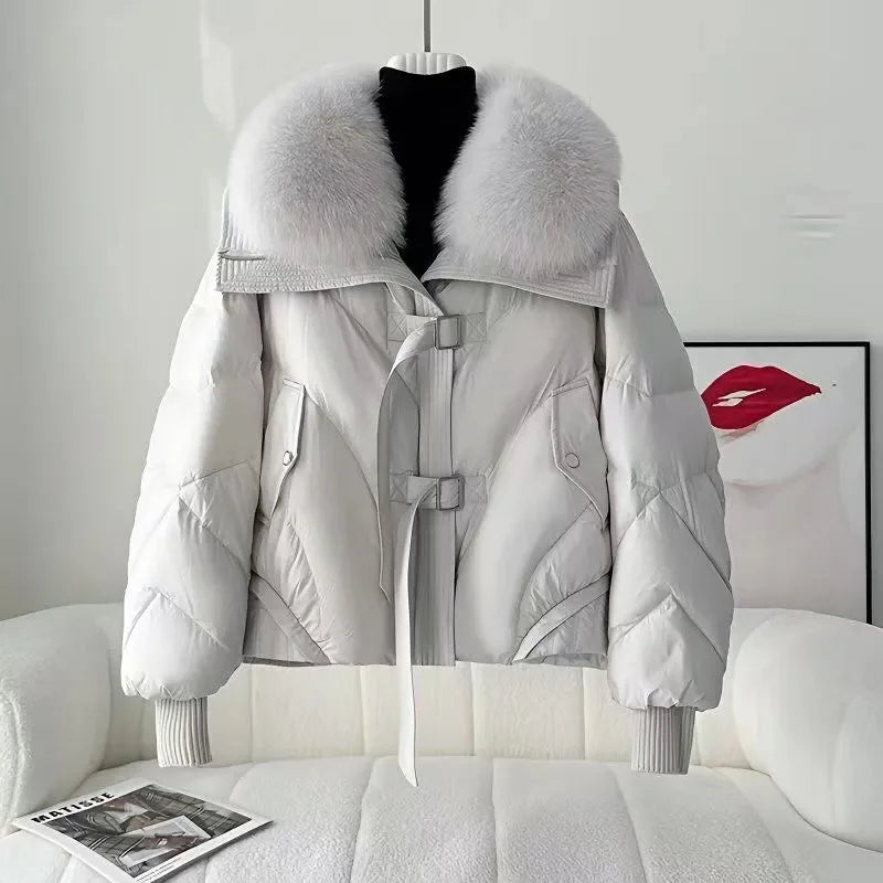 Women’s Fur Collar Winter Jacket