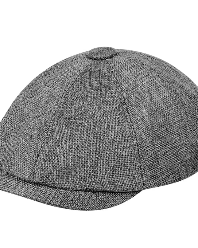 Vintage Tweed Peaky Blinders Flat Cap – Heritage Style Unisex