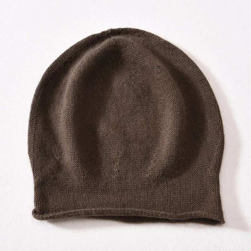 Women’s Soft Wool Slouch Beanie for Winter