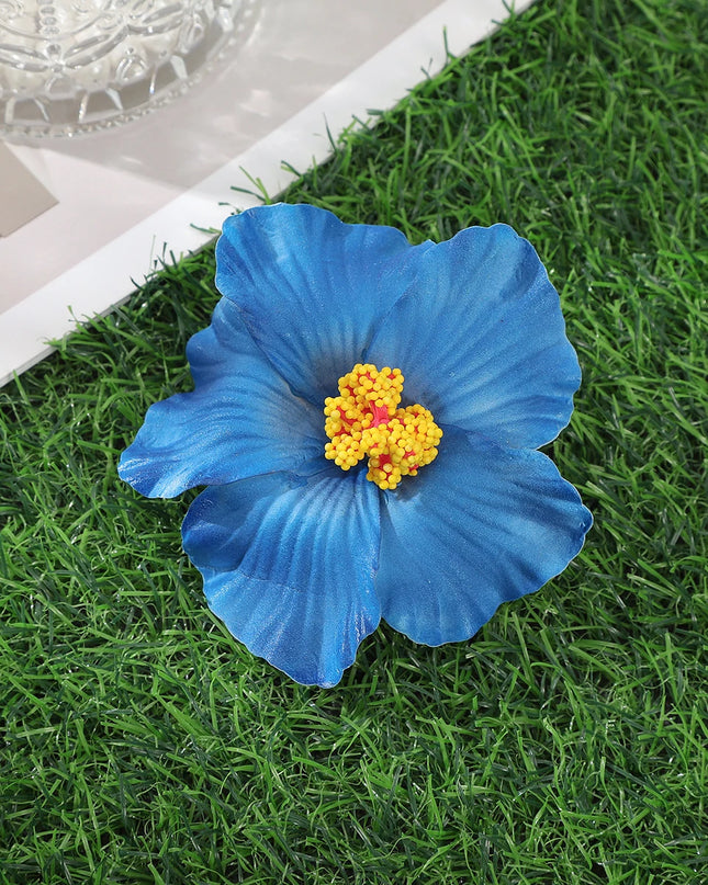AWAYTR Bohemian Hawaiian Flower Hair Clip – Romantic Side Bash Clip for Women & Girls