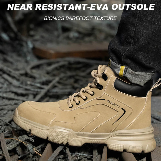 Steel Toe Waterproof Work Boots UK