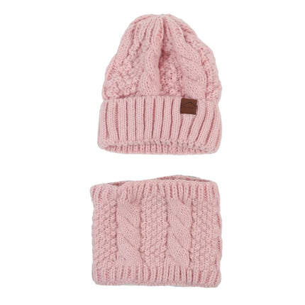Women’s Winter Knitted Hat & Scarf Set