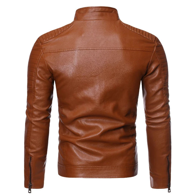 Men’s PU Motorcycle Jacket