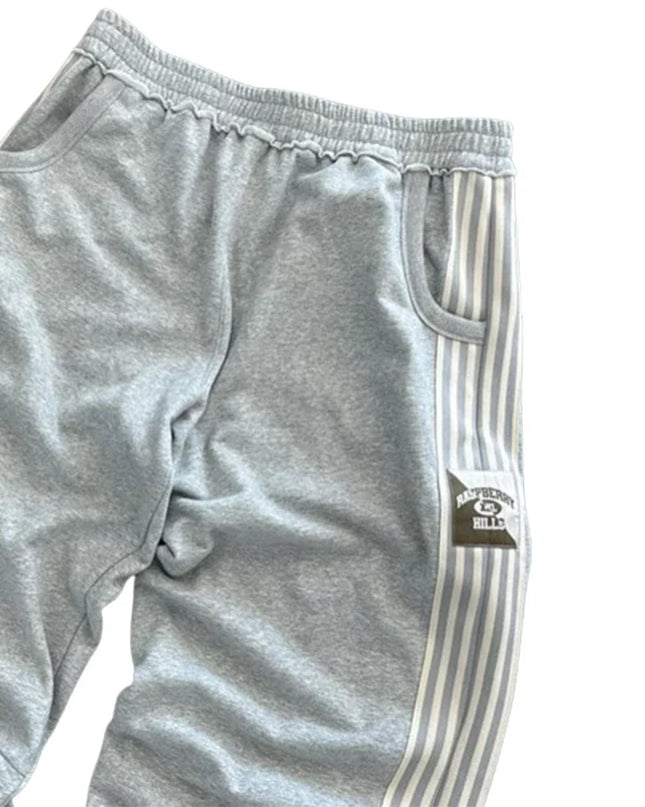 Y2K Retro Stripe Baggy Jogging Pants – Unisex Harajuku Streetwear