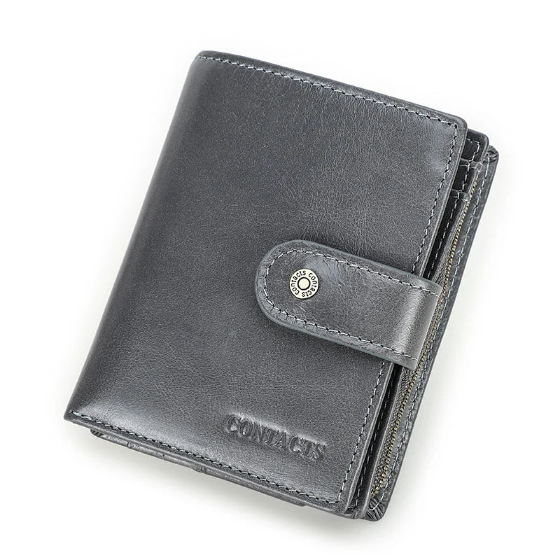 Genuine Leather RFID Wallet
