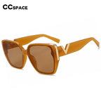 Women’s V-Logo Mirror Retro Sunglasses-HighTouch