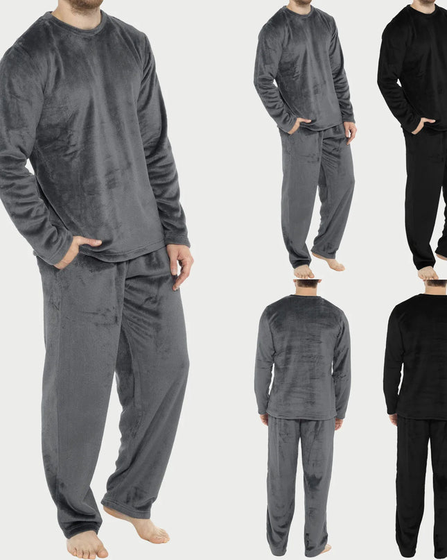 Winter Flannel Men's Pajama Set