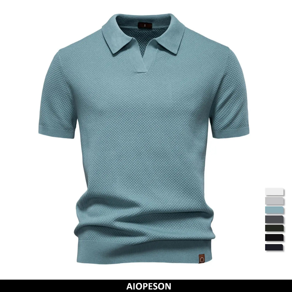 AIOPESON | Men's Summer Breathable Polo Shirt