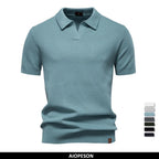 AIOPESON | Men's Summer Breathable Polo Shirt-HighTouch
