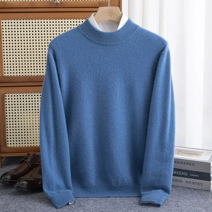 Men's Merino Wool Signature Sweater – Soft & Warm