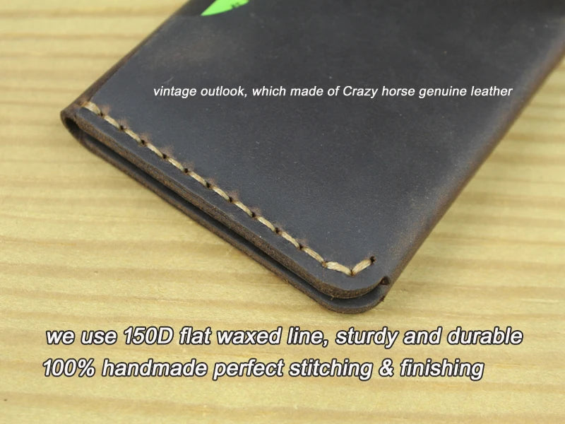 Handmade Leather Card Holder-HighTouch