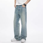 KSTUN | Light Blue Flared Denim Jeans-HighTouch