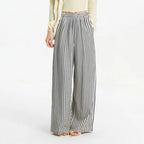 Effortless Striped Wide-Leg Palazzo Pants – Lazy-Chic & Comfort-Driven-HighTouch