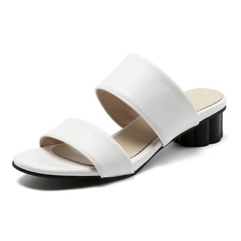 Women’s Open Toe Block Heel Sandals Casual Dressy Summer Shoes-HighTouch