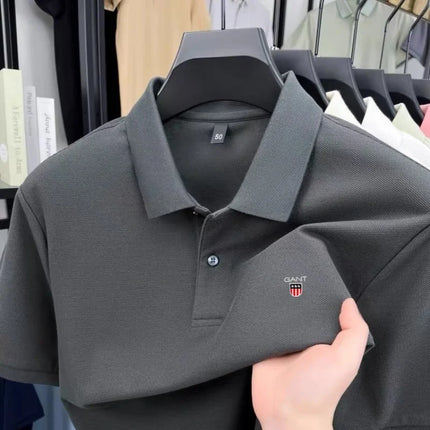 Premium 100% Cotton Men’s Polo – Embroidered, Golf-Ready & Breathable