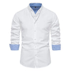 AIOPESON Men’s Cotton Oxford Shirt-HighTouch