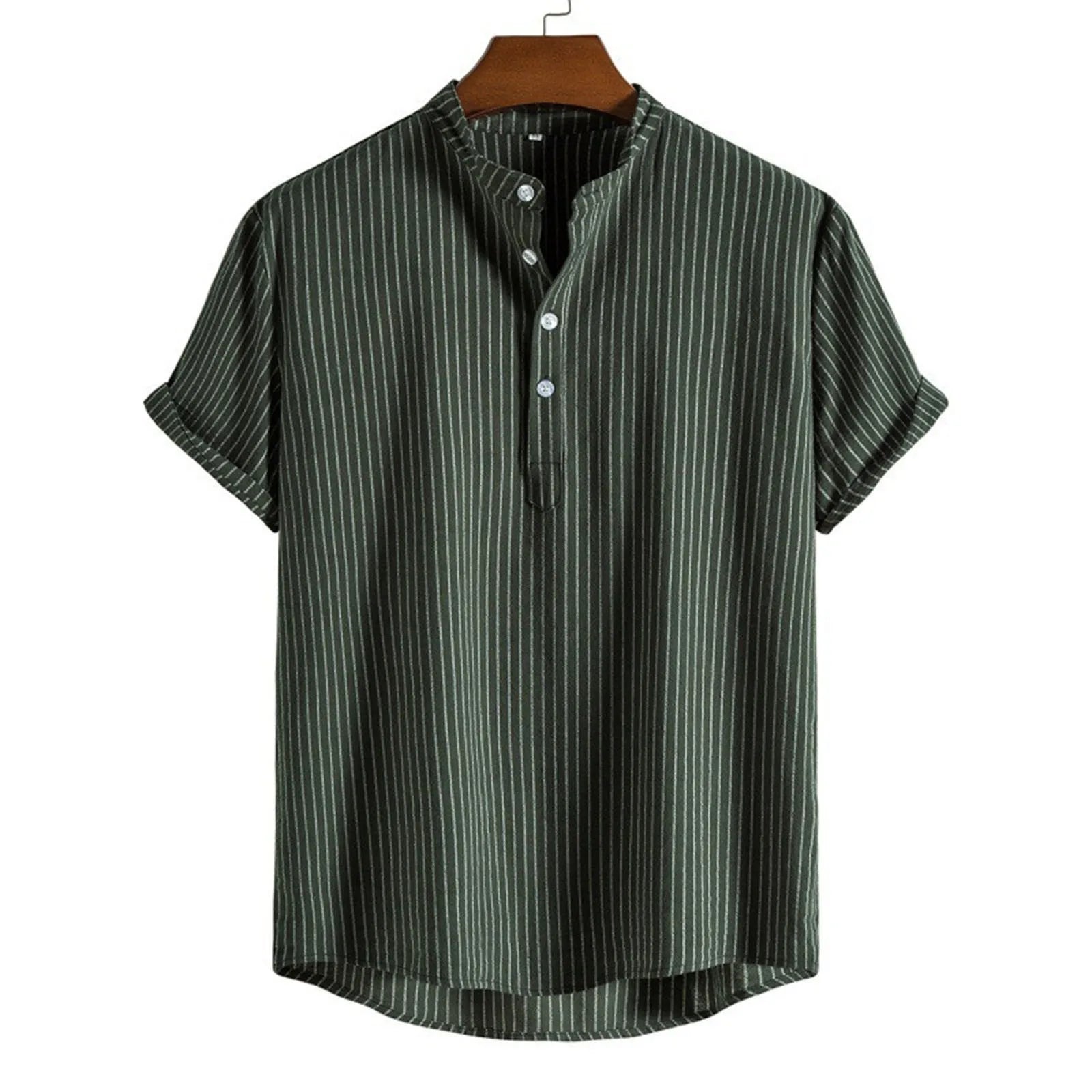 Hudson - Button Up Linen Wrinkle-Free Summer Shirt