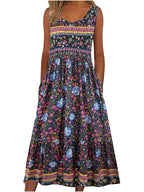 Bohemian Polyester Sundress Limited