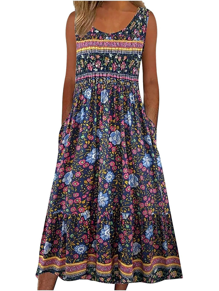 Bohemian Polyester Sundress Limited