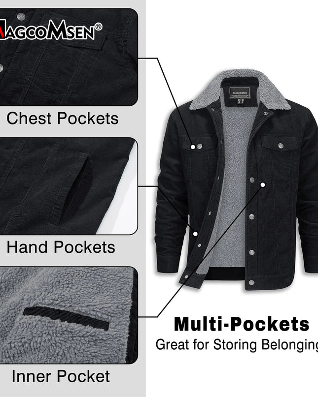 MAGCOMSEN | Men’s Corduroy Jacket