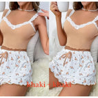 2pcs Khaki / S