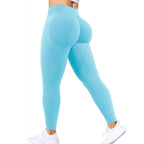 Women’s High-Waisted Seamless Hip-Lifting Yoga Leggings – Summer Fast-Dry Fit-HighTouch
