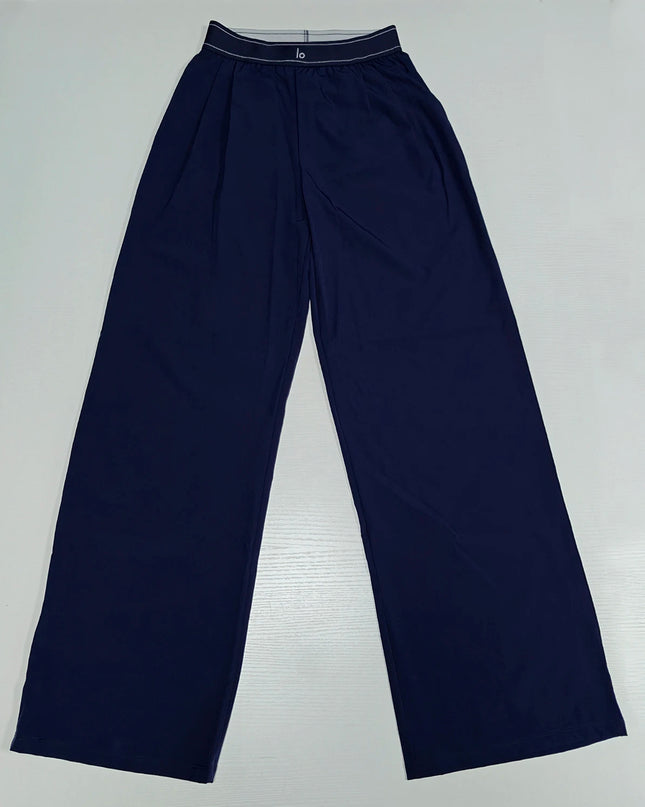Women’s High-Waist Straight & Wide-Leg Suit Pants – Casual Chic Trousers with Pockets