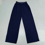 Women’s High-Waist Straight & Wide-Leg Suit Pants – Casual Chic Trousers with Pockets-HighTouch