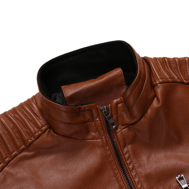 Men’s PU Motorcycle Jacket